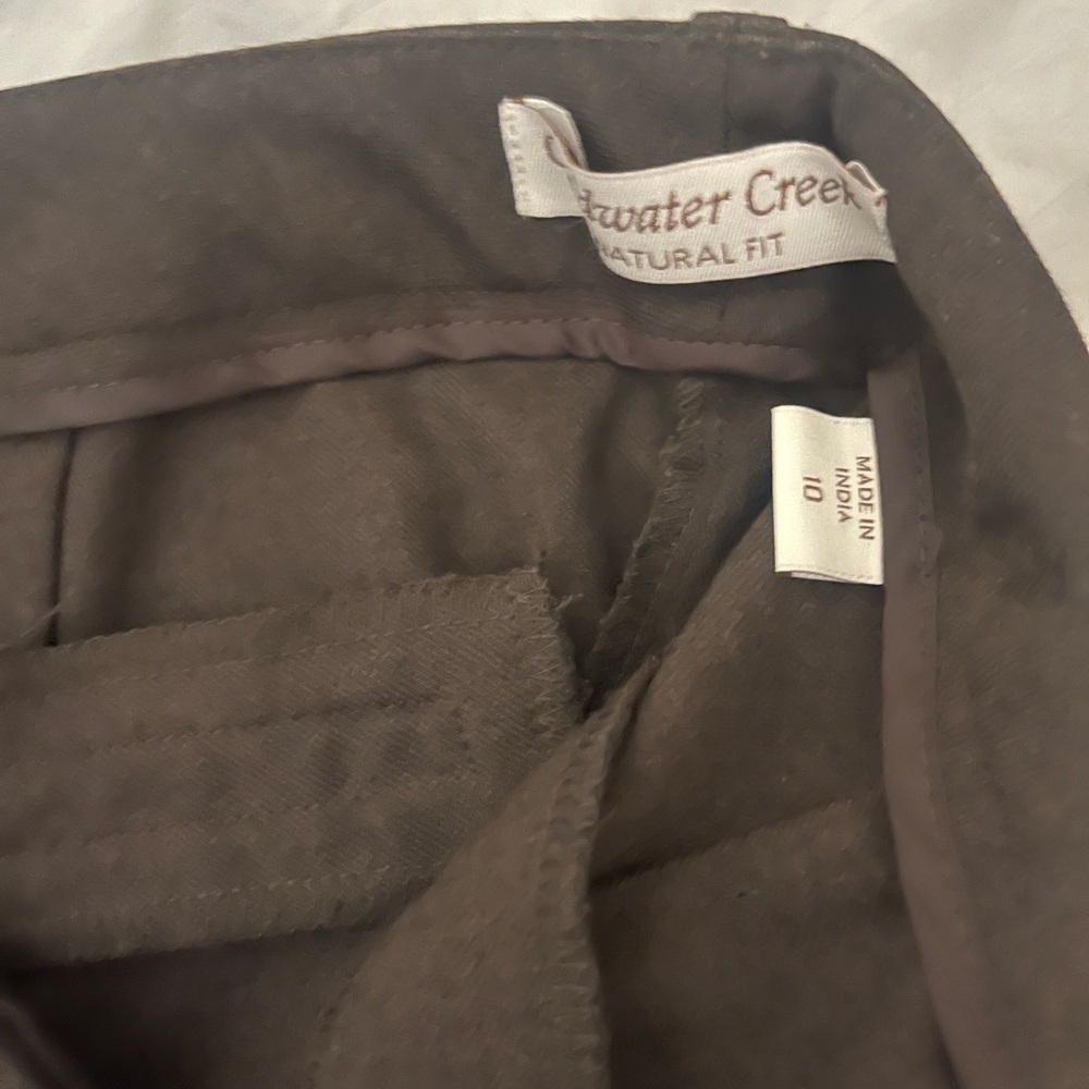 Coldwater creek natural fit pants 10 - Picture 2 of 6